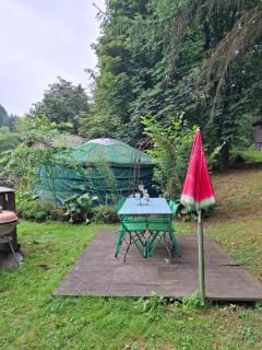 Yourte Mongole et cabane - Houffalize - 5
