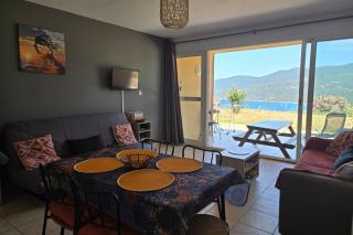 New T2 6 pers vue mer terrasse dans une résidence avec piscine - Serra di Ferro - 0