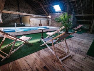Gite piscine intérieure privée, wi fi très haut débit - Saint-Dizier-les-Domaines - 7
