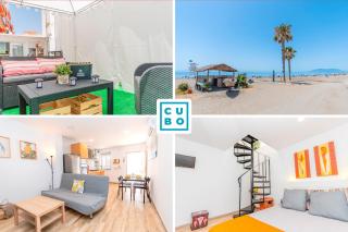 Cubo's Beachside Calasa Apartment & Terrace - Cala del Moral - 0