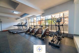 classy studio apartment in kilimani with fully equipped gym and balcony which breathtaking city views - 4