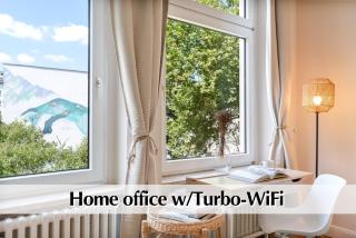 Calm City Escape - 75m2 Central Berlin Altbau-Apartment, 2BR, Smart-TV, Garden - 2