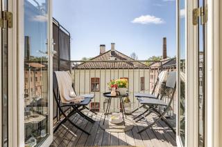 Central Family Apt, balcony and roof terrace - Oslo - 0