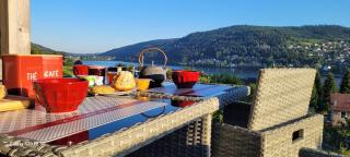 Appartement cosy - grande terrasse pleine vue lac - 2