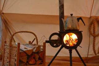 Glamping med Badtunna - Hassela - 9