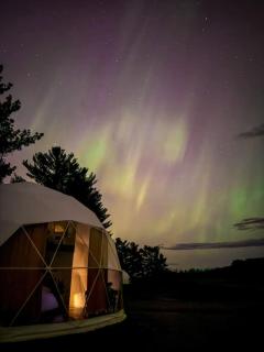 Minnesotas Glamping Lux Nature Dome - Basalt - 7