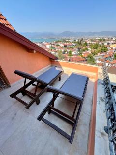 Mek homes terrace sea and city view - Fethiye - 7