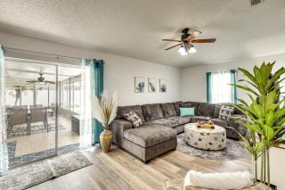 Palm Coast Comfort Family Home with Lanai, Big Yard - 5