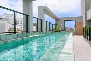 Piscina no Rooftop | 500m da Av. Beiramar #CA88 - Florianópolis - 8