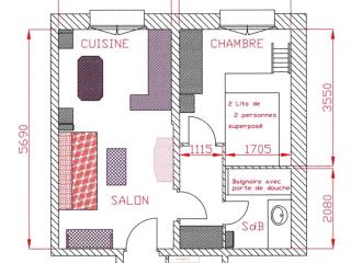 T2 à louer Les Gets - Chavannes - Ménage Inclus - FR-1-573-142 - Les Gets - 4