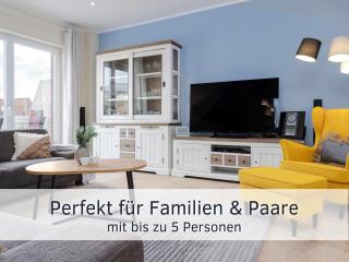 Lotsenglück Fehmarn, Nähe Hafen Burgstaaken, perfekt für Familien & Paare - 9