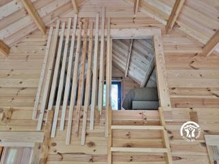 Chalet 24 La Forêt, Camping de Coupeau, 4 personnes - 8
