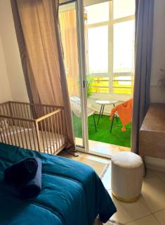 Elegant appartement avec un accès piscine, jardin, parking sous sol gratuit sur place, et d'une wifi haut débit de la fibre optique - Tanger - 6