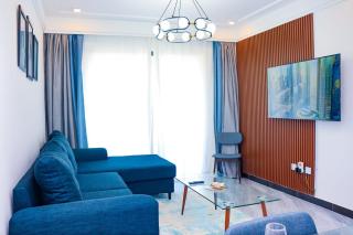 supreme living two bedroom apartment with swimming pool fully equipped gym ample parking space children play area and catchy scenic views - Nairobi - 6