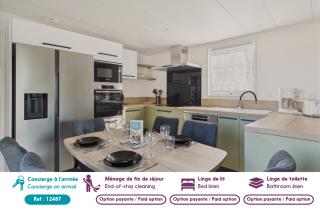 Chalet avec piscine pour 4 adultes-2 enfants - - 8