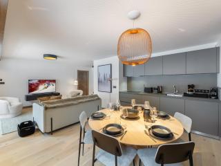 Appartement neuf avec terrasse, 2 chambres près des pistes, sauna, hammam, salle de sport, parking - FR-1-569-57 - Megève - 2