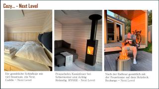 Tinyhouse mit Wiesenblick, Holzdeck und Kamin - Bleckede - 8