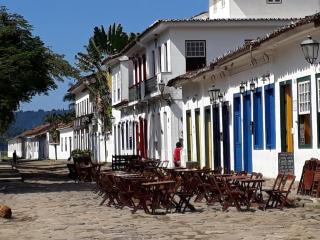 Chalé Bonito Pousada em Paraty - Acomodações Privativas e Completas - Natureza - Wi-fi - TV - Garagem - 3