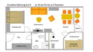 Ferienpark - Haus Q, App 0Q0404 - 8