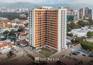 Apartamento con Piscina de 2 habitaciones Edificio Brunelo Ciudad de Guatemala, Céntrico - - 0