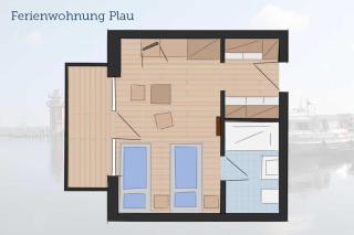 Ferienwohnung mit Seeblick - Fischerhafen Plauer See - Plau am See - 2