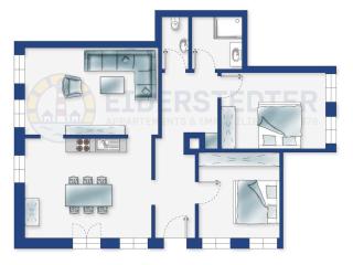 Suite Lena ID 348 - Tümlauer Koog - 6