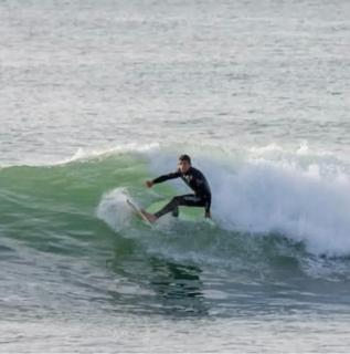 Frente práia 8ºandar-parking grátis-surf&naturismo - 6