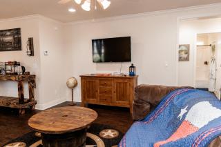 New Pecan Hide Out is a Rustic Home with Fire Pit and Tree House - 1