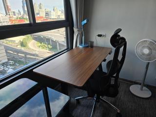 Fully equipped Ideo Rama9-Asoke, with workstation - 8
