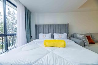 lovely fully furnished studio apartment in kilimani with unbeatable city views - Nairobi - 2