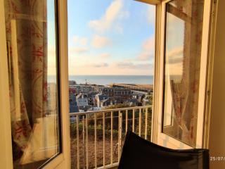 Vue panoramique sur la mer et les falaises - Le Tréport - 0