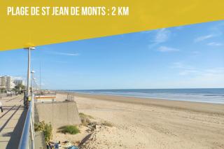 CAP SURF, Superbe Duplex, 5 min à pied du centre ville - Saint-Jean-de-Monts - 4