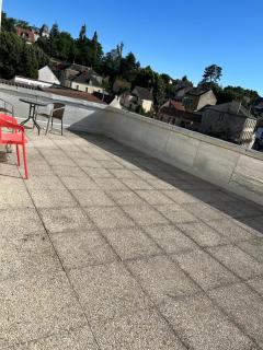 Bristol Manor N20 terrasse cuisine et chambre - Néris-les-Bains - 8