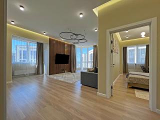 Spacious Designer Apartment with a Scenic View - Almaty - 7
