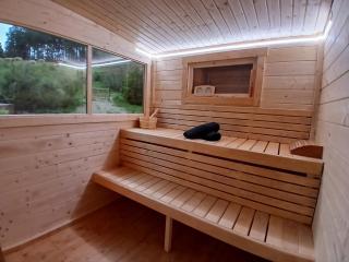 L'Ô Ré des Bois, hébergement insolite Clair de Lune, Bain norvégien, sauna, kota - 4