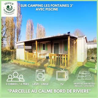 Chalet 3 chambres 6 pers Tohapi 3 étoiles- Direct proprio- plusieurs logements - Ivry-la-Bataille - 6