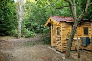 Private Glamping Bell Tent on Wooden Platform in Nature Mountains - Shelcan - 5