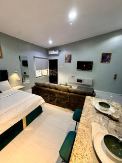 Balcony Open Plan Studio Units -Lekki 1, WI-FI, one with balcony, the other without - 7