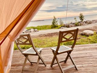 Private Sunset Off-grid tent with outdoor wc and cold shower - 9