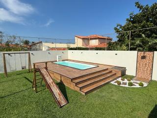 Casa bem espaçosa com piscina, campo de futebol e área gourmet a um quarteirão da lagoa de Praia Seca - Araruama - 9