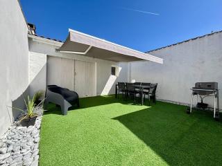 Maison bord de mer à St-Denis-d'Oléron, 6 pers, 3 ch, terrasse, vélos, plage à 2 pas - FR-1-246A-230 - Saint-Denis-dʼOléron - 0