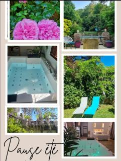 Suite de charme avec JACUZZI illimité et jardin privatif - Saint-Prix - 9