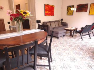 Spacious aptmt close to Pl Universidad and Pl Catalunya, 2,5 bedrooms, balcony, heating, elevator Min 31 nights - 9