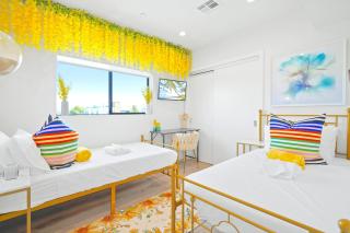 Vibrant & Flashy NoHo Escape Games, Deck, Parking, Family - 1