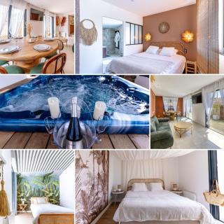 Maison - Spa - Parking - Jardin - 7p - 8