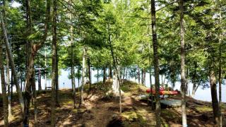 Wooden Lake Cabin Loaded with Kayaks in Maine - 7