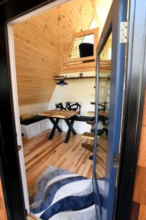 eco-friendly-solar-powered-a-frame-treehouse-with-hot-tub-and-private-dock-on-littlefield-pond-near-wells-maine - Sanford - 5