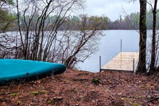 Eco-Friendly Solar Powered A-Frame Treehouse with Hot Tub and Private Dock on Littlefield Pond, near Wells, Maine - 2