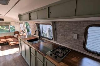 Remodeled Vintage Airstream with a Fire Pit on the Saco River in Springvale, Maine - Biddeford - 9