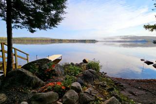 Peaceful Lakefront Cabin with Dock, Firepit & Pet-Friendly Stay in Maine - 1